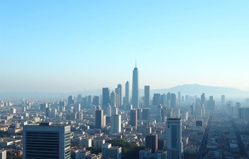 São Paulo skyline during the day, representing the vibrant city market Studio Urbano operates in