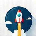 Rocket launching representing the onboarding process and listing