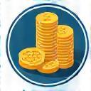 Stack of coins representing efficient rent collection